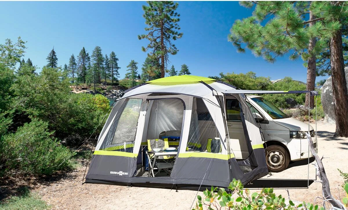 Brunner Rambler Busvorzelt 350x260cm, Grau