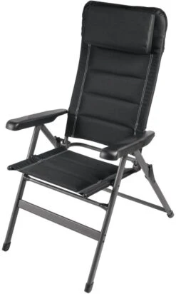 Dometic Luxury Firenze Campingstuhl, 63x85x122cm, Schwarz