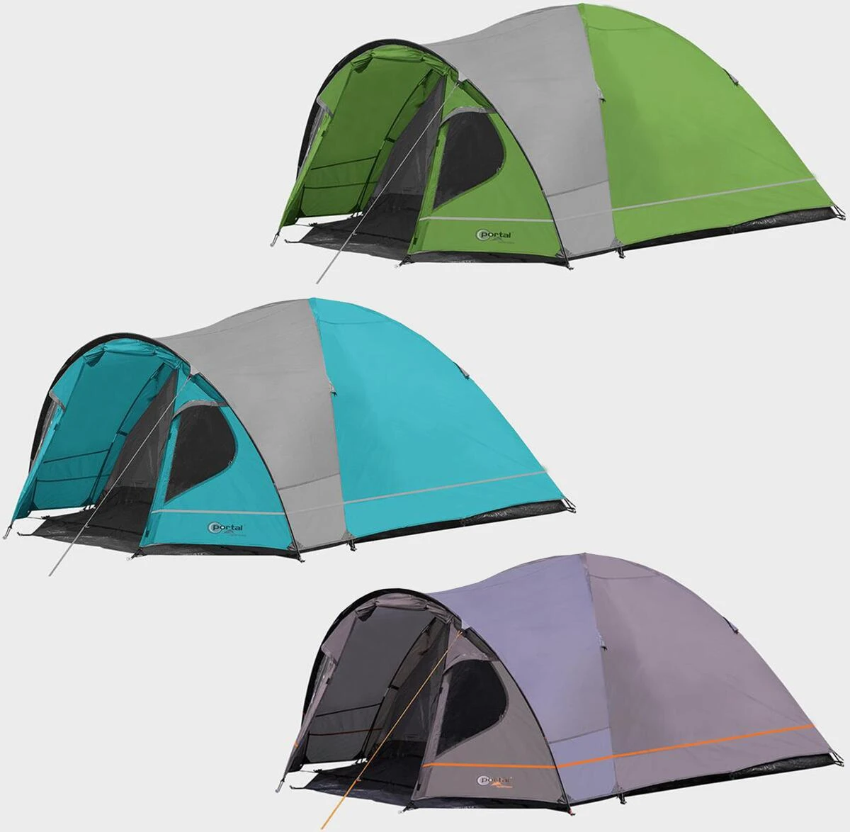 Portal Outdoor Zeta 4 Kuppelzelt, 4-Personen, 310x240cm