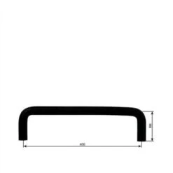 Alde Gummiverbindung, U-Bogen, 40x20cm