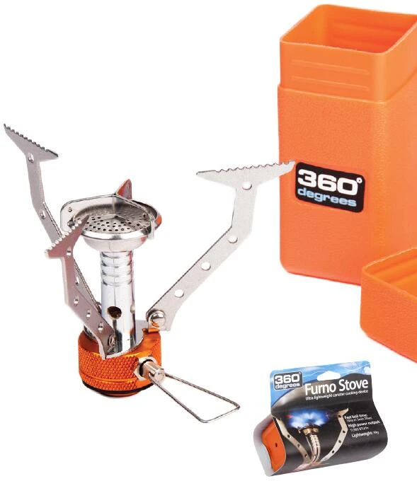 360 Degrees Furno Stove Gaskocher, Aluminium