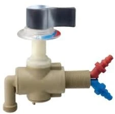 RK Reich Mono-Mix Einhebelmischer, Ø20mm, Tülle, Mikroschalter, Weiß, Untertisch