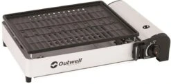 Outwell Crest Kartuschen-Gasgrill, 1900W, Silber