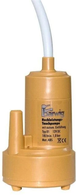 Barwig Tauchpumpe Kraftprotz, 18 L/min, 1 Bar