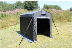 Wecamp Utility Gerätezelt, Schwarz/grau