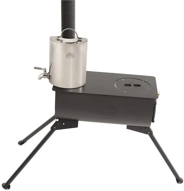 Robens Denali Zeltofen, 355cm, Stahl, Schwarz – Bild 2