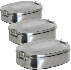 BasicNature Proviantdose, Edelstahl