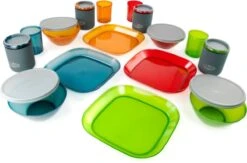 GSI Outdoors Infinity 4 Deluxe Geschirrset, 20-teilig