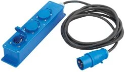 Gimeg CEE/Schuko Mehrfachstecker, 10m