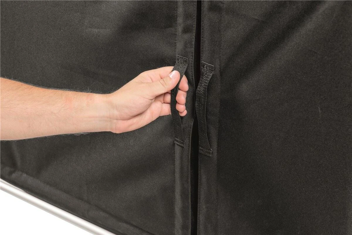 Outwell Sudbury Küchentisch, 91x51x80/100cm, Schwarz – Bild 3