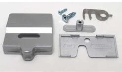 Dometic Türverriegelung Komplettset Für 7er- Serie, Für Zweitürige Kühlschränke, Silber