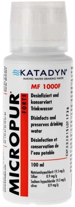 Katadyn Micropur Forte MF 1000F 100 Ml