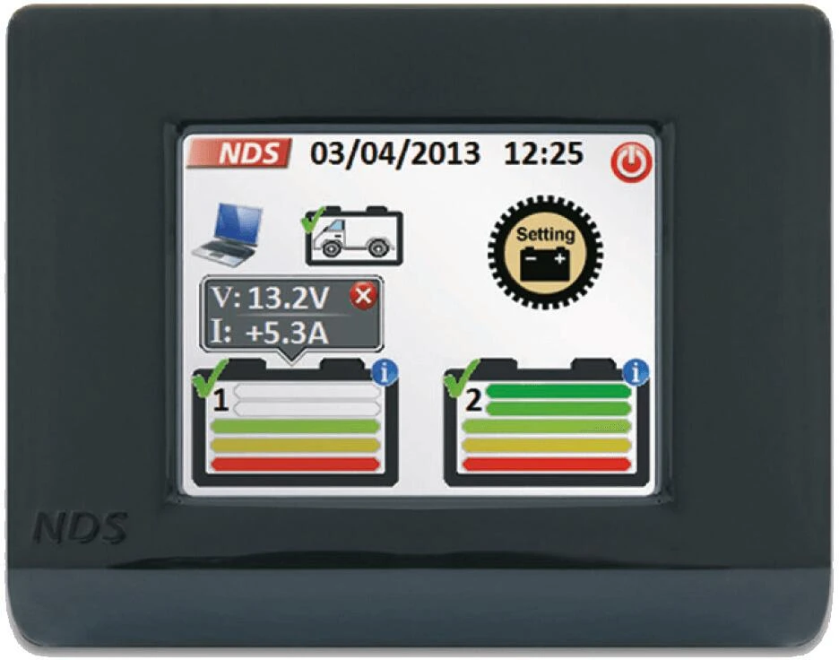 NDS IManager Batterie Manager Mit Touch-Display, 12V/150A – Bild 3