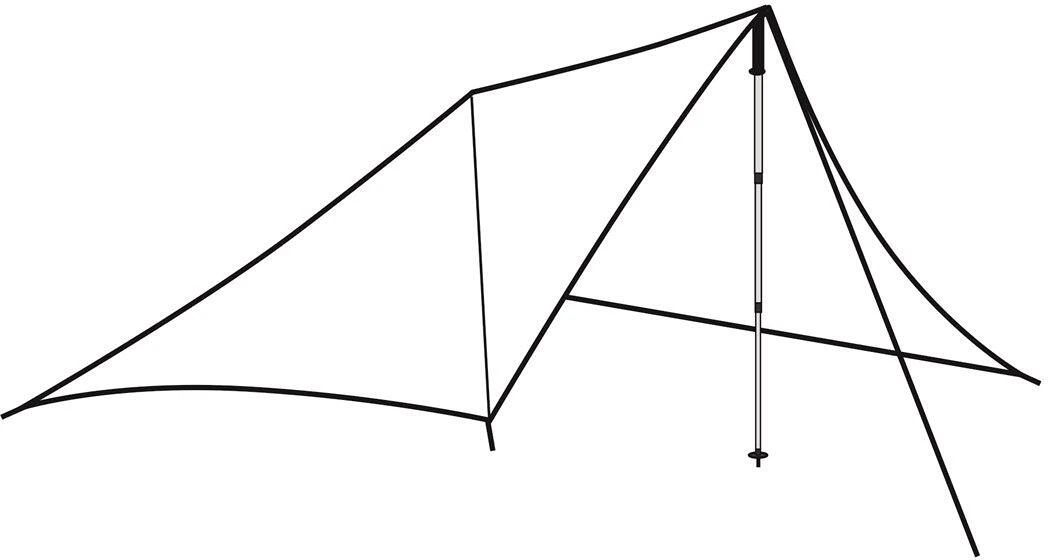 Robens Odyssey Wing Tarp, 240x280x320cm, Grün – Bild 7