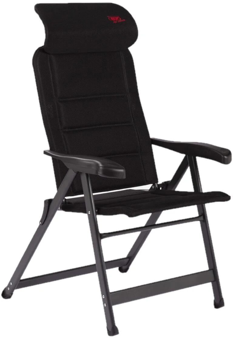 Crespo AP/235 Air Deluxe Compact Campingstuhl, Schwarz