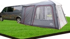 Vango Tailgate AirHub Low Aufblasbares Heckzelt, 390x250cm, Dunkelgrau