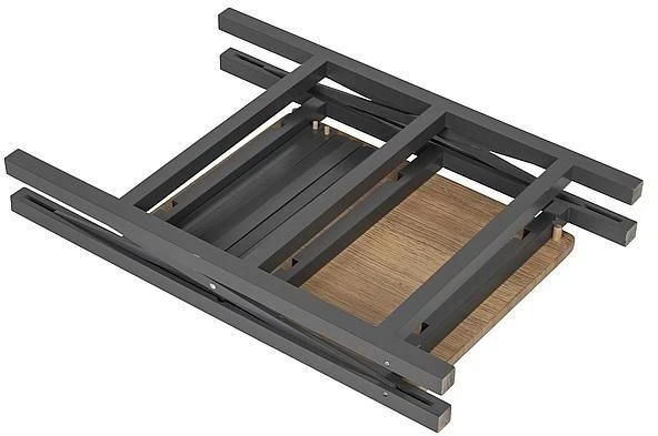 Bo-Camp Hamlets Faltschrank, Grau – Bild 6