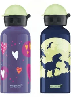 SIGG Kids Alutrinkflasche Mit Motiv, 400ml, Glow