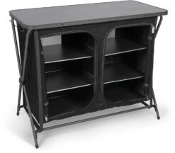 Kampa Dometic Zara Faltschrank, 110x53,5x90cm, Schwarz