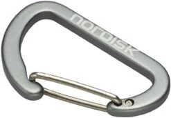 Nordisk Karabiner, Aluminium, 10 Stück, Größe S