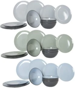 Gimex Vivid Line Geschirrset, 12-teilig