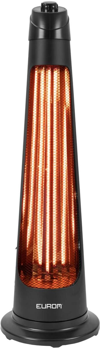 Eurom Q-Tower 1200 Stand-Heizstrahler, 230V, 1200W