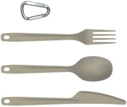 Origin Outdoors Besteckset, Titan, 3-teilig