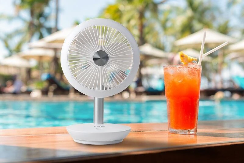DOMO My Fan Akku Tischventilator Mit USB, Weiß – Bild 9