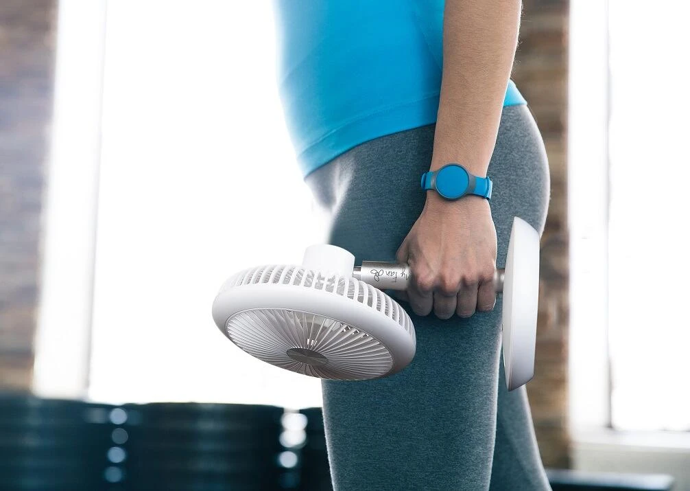 DOMO My Fan Akku Tischventilator Mit USB, Weiß – Bild 10