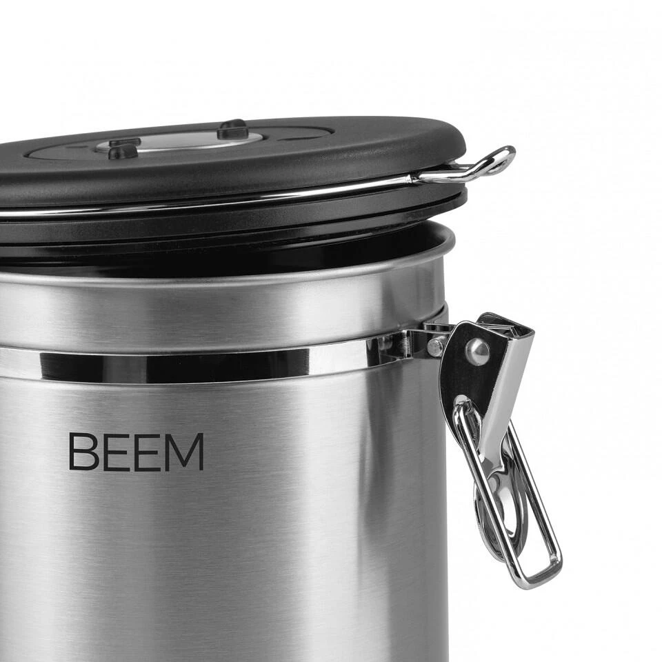 BEEM Kaffeedose Mit Dosierlöffel, Edelstahl – Bild 5