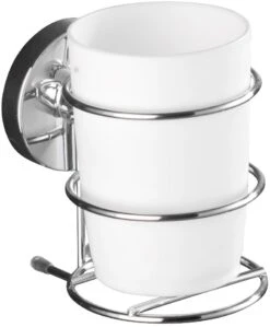 WENKO Milazzo Vacuum-Loc Zahnputzbecher