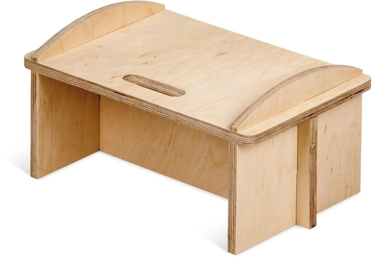 TROBOLO Kinder Toilettenhocker, Holz – Bild 3