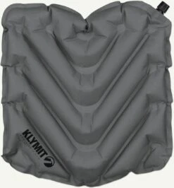 Klymit V Sitzkissen, 37x34x4cm, Grau