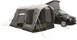 Outwell Wolfburg 380 Air Busvorzelt, 270x380cm, Grau