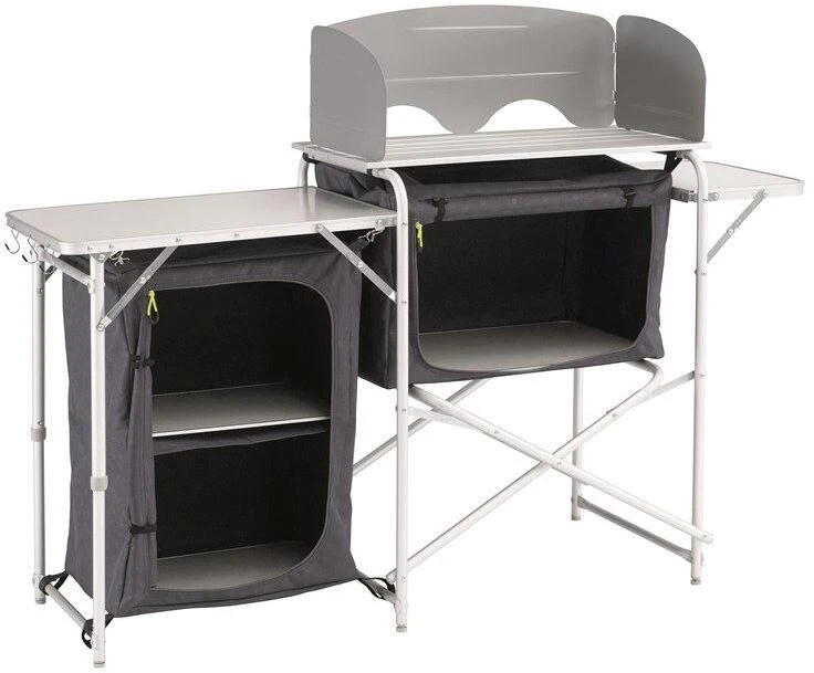 Outwell Paros Küchentisch, 118x45,5x80/70,5cm, Indigoblau