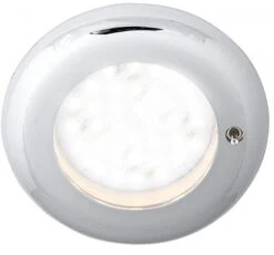 Frilight Nova Einbauspot, Mattsilber, Mit Schalter, 12V, 1,2W, 140lm