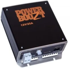 PowerBoozt Onboard-Ladegerät, 12V/25A, Schwarz